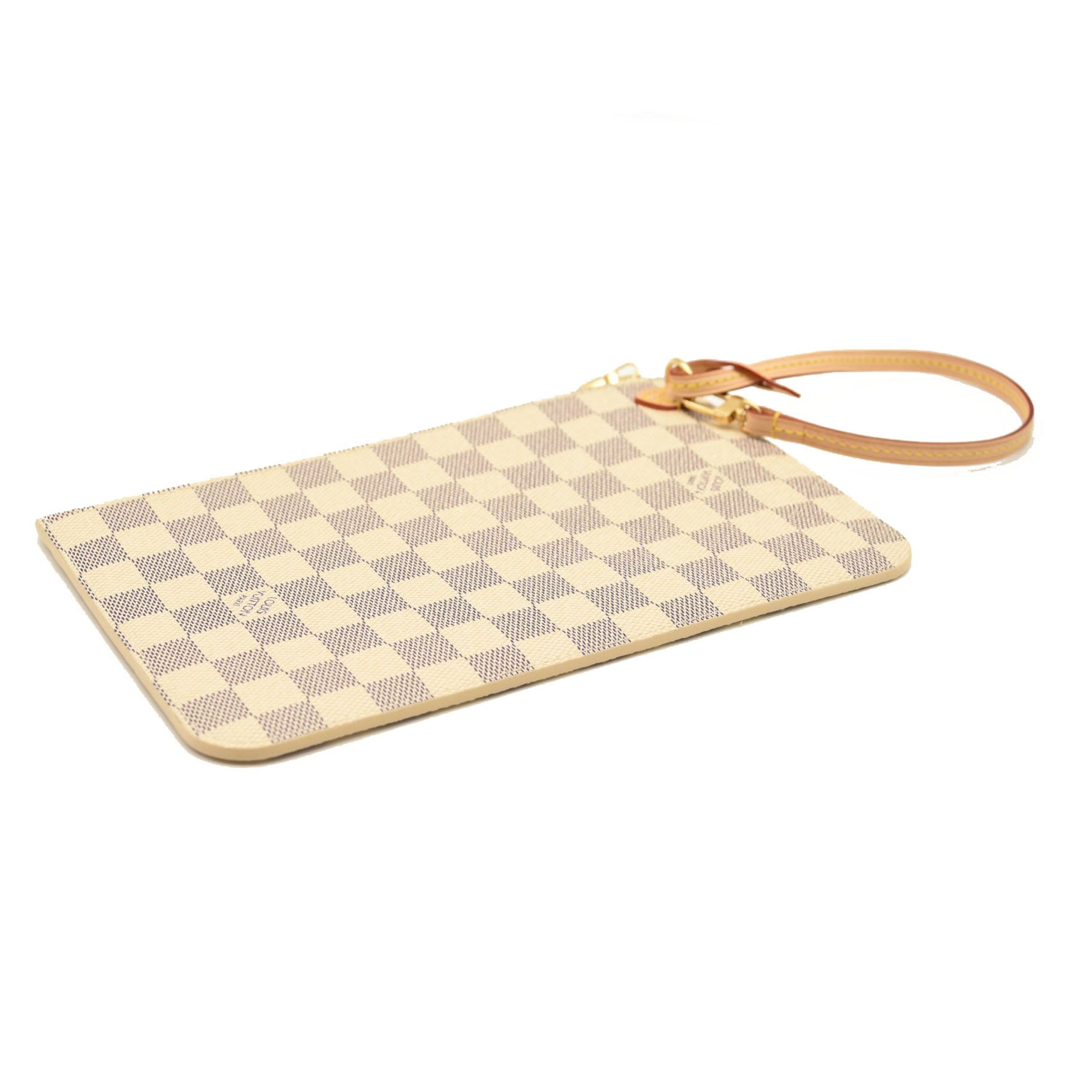 LOUIS VUITTON Damier Azur Nautical Neverfull MM GM Pochette