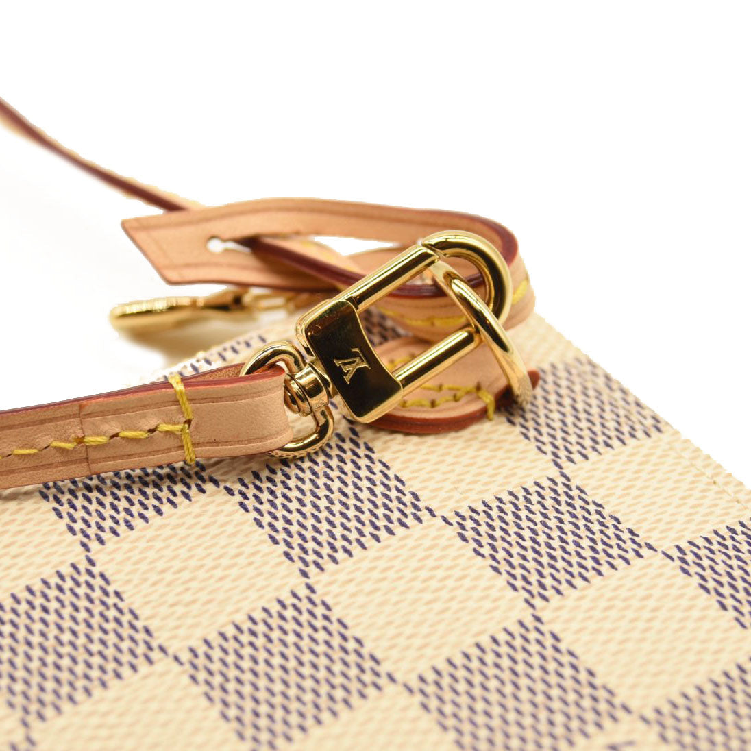 LOUIS VUITTON Damier Azur Nautical Neverfull MM GM Pochette