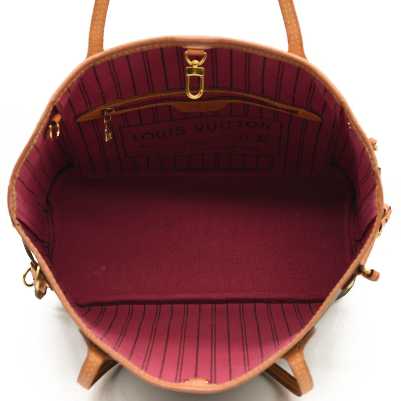 LOUIS VUITTON Monogram Neo Neverfull PM Pivoine