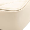 NEW SAINT LAURENT Calfskin Matelasse Monogram Lou Camera Bag in Off White Cream