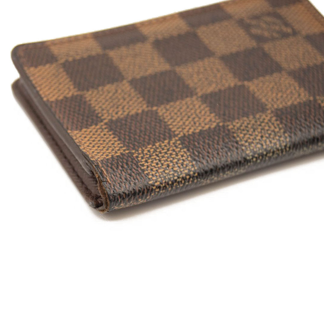 LOUIS VUITTON Damier Ebene Pocket Organizer NM
