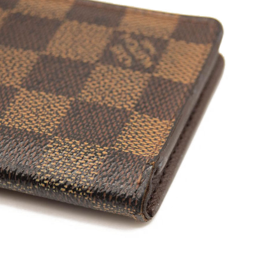 LOUIS VUITTON Damier Ebene Pocket Organizer NM