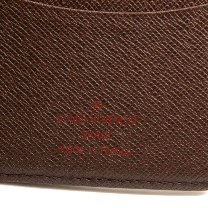 LOUIS VUITTON Damier Ebene Pocket Organizer NM