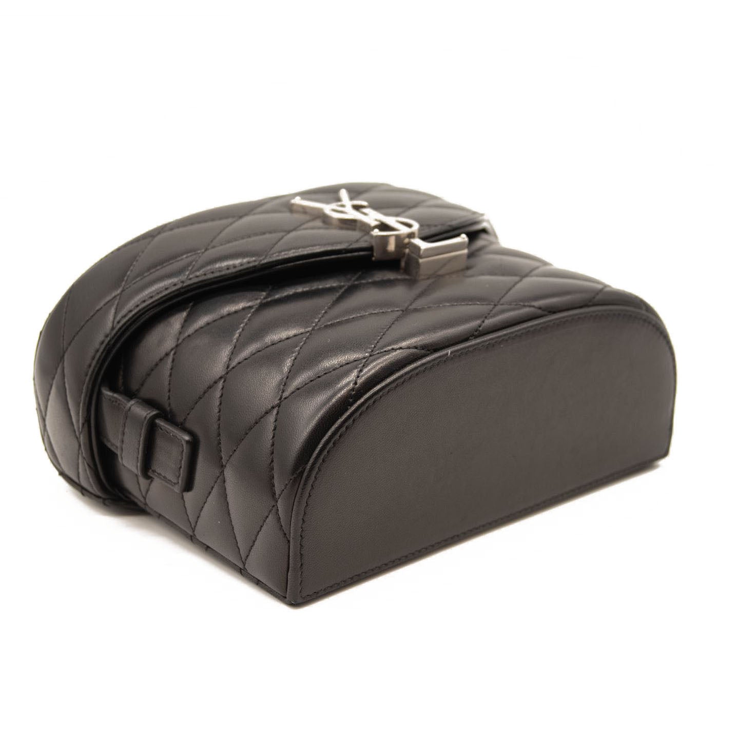 NEW Saint Laurent June Quilted Leather Binocular Bag