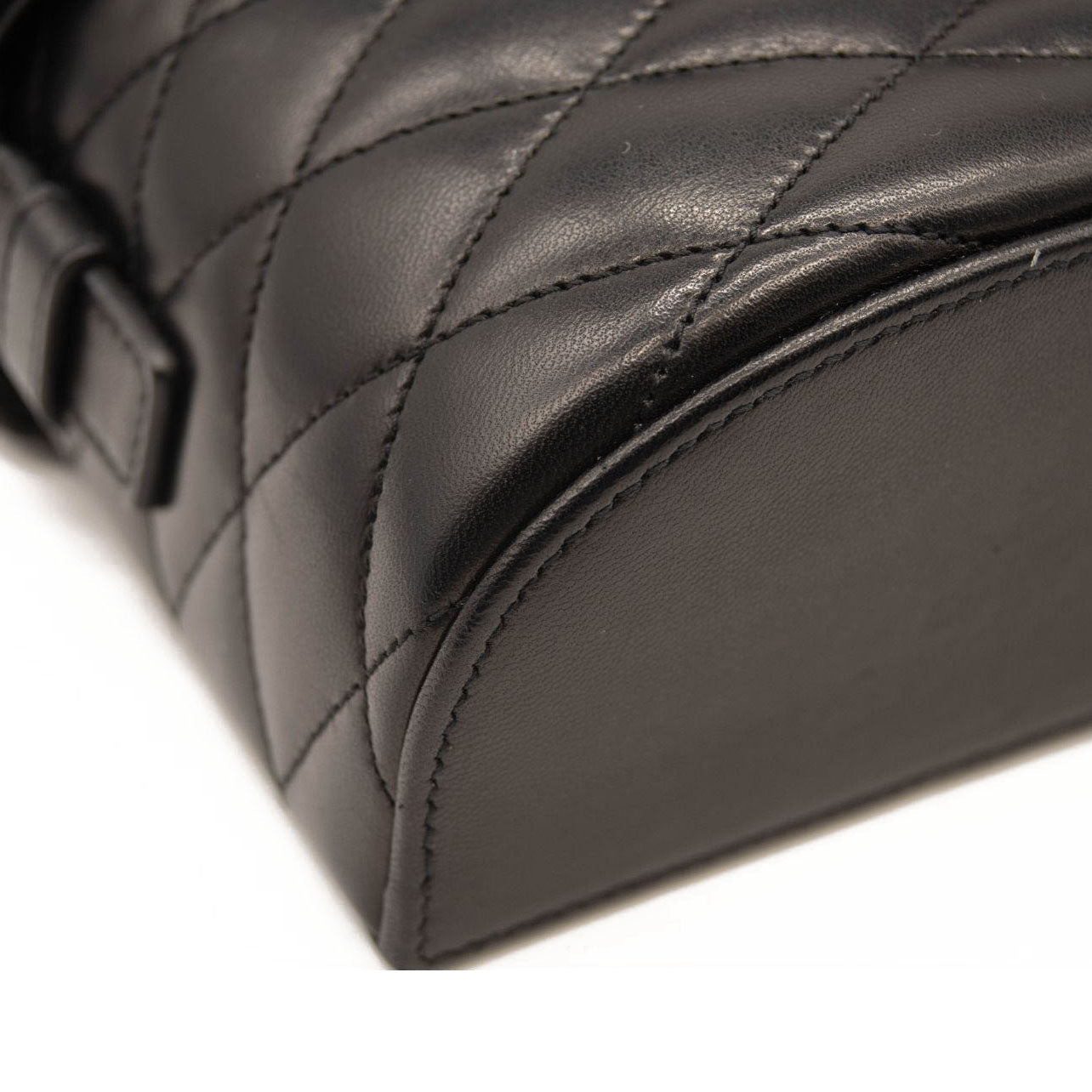 NEW Saint Laurent June Quilted Leather Binocular Bag