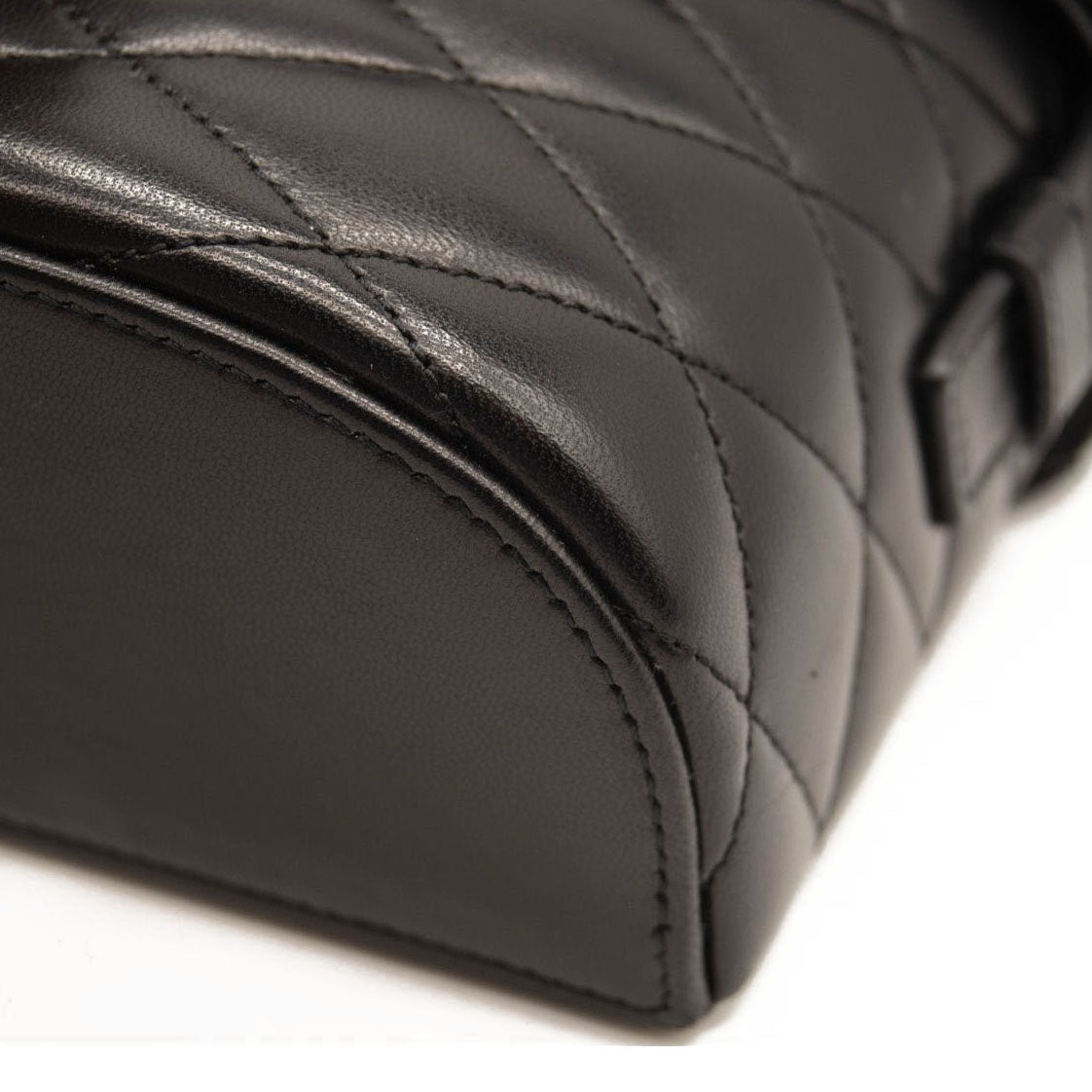 NEW Saint Laurent June Quilted Leather Binocular Bag