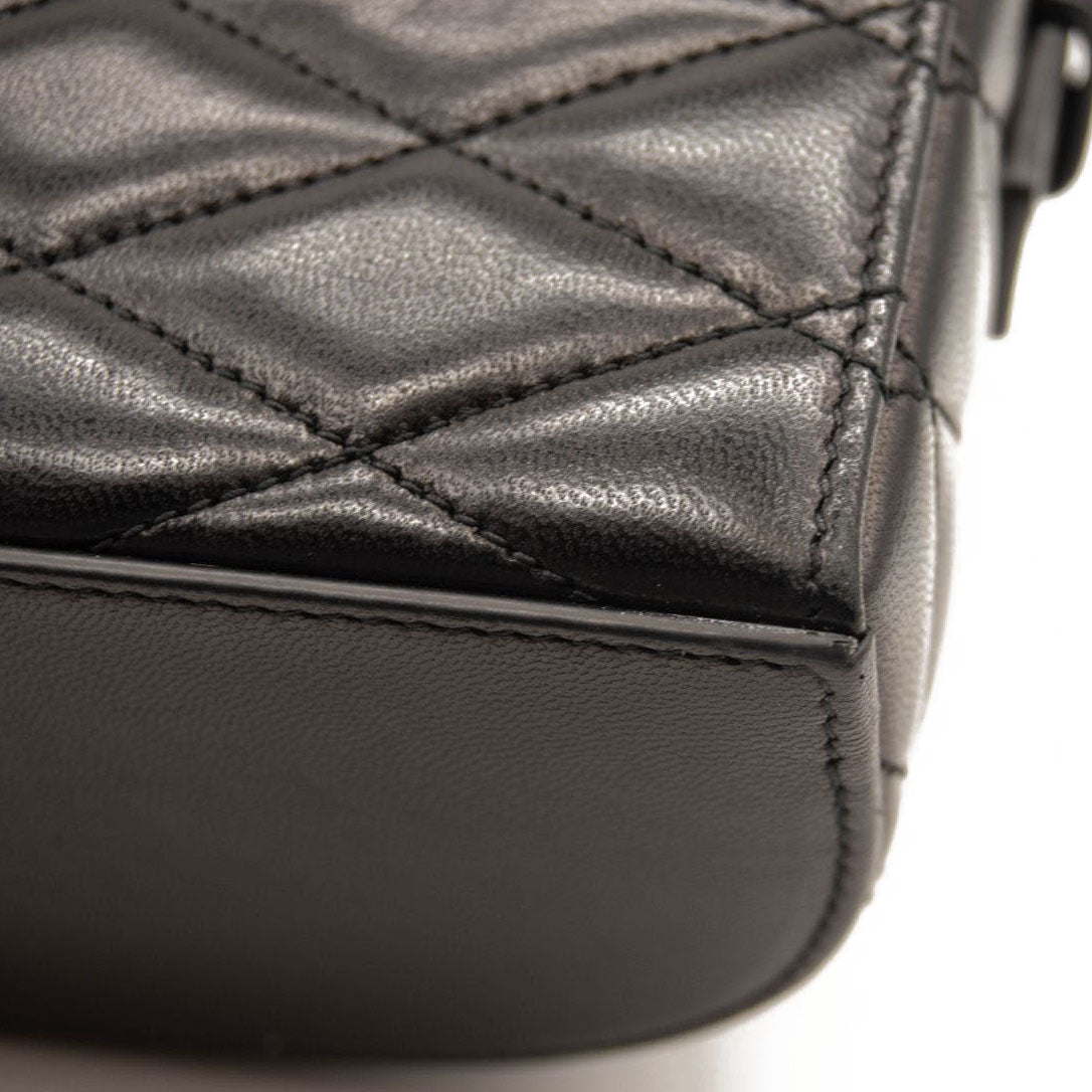 NEW Saint Laurent June Quilted Leather Binocular Bag