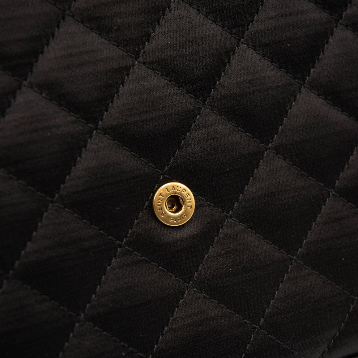 NEW Saint Laurent Envelope Chain Wallet in Mix Matelasse Satin Crossbody