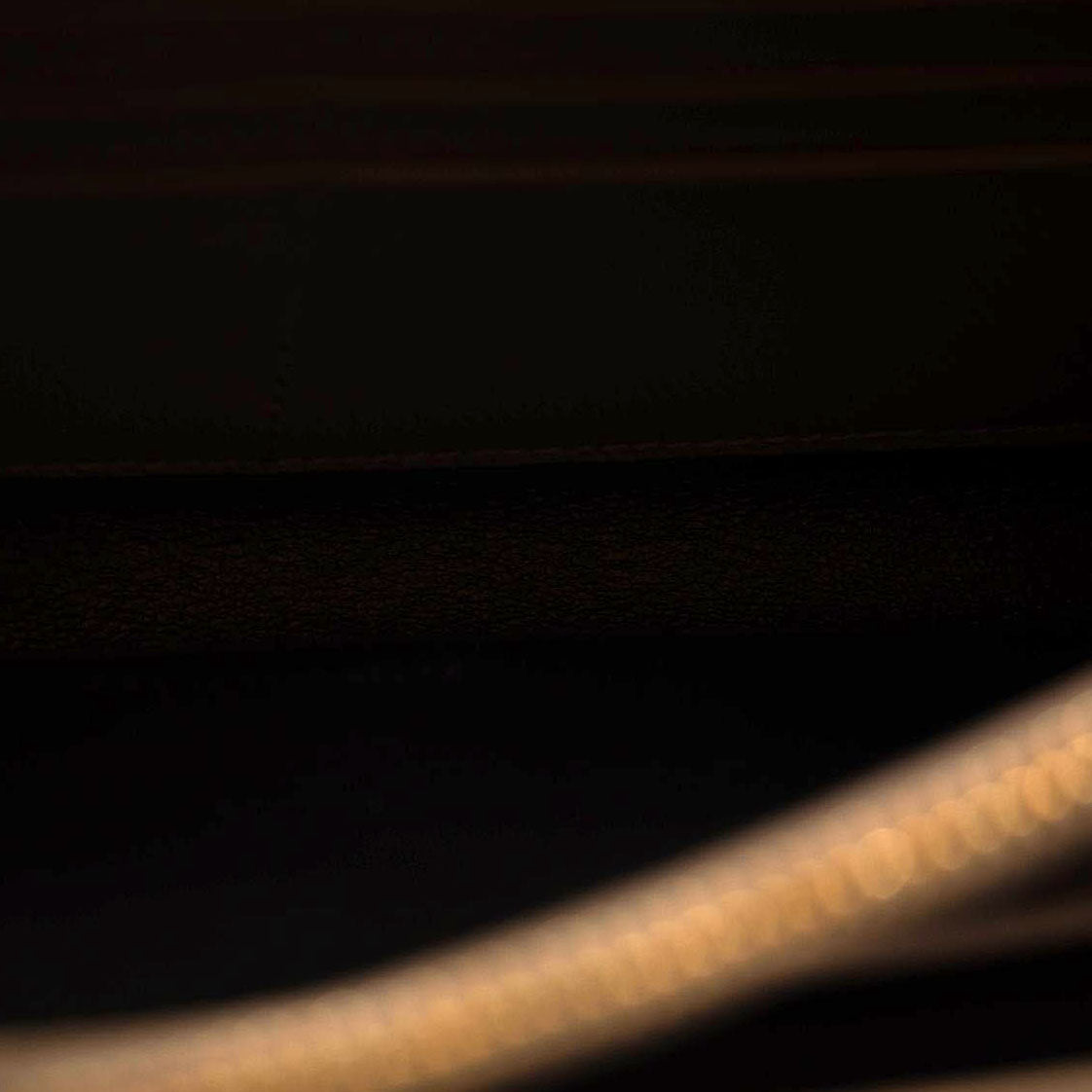 NEW SAINT LAURENT Grain De Poudre Mixed Matelasse Triquilt Monogram Chain Wallet Dark Beige