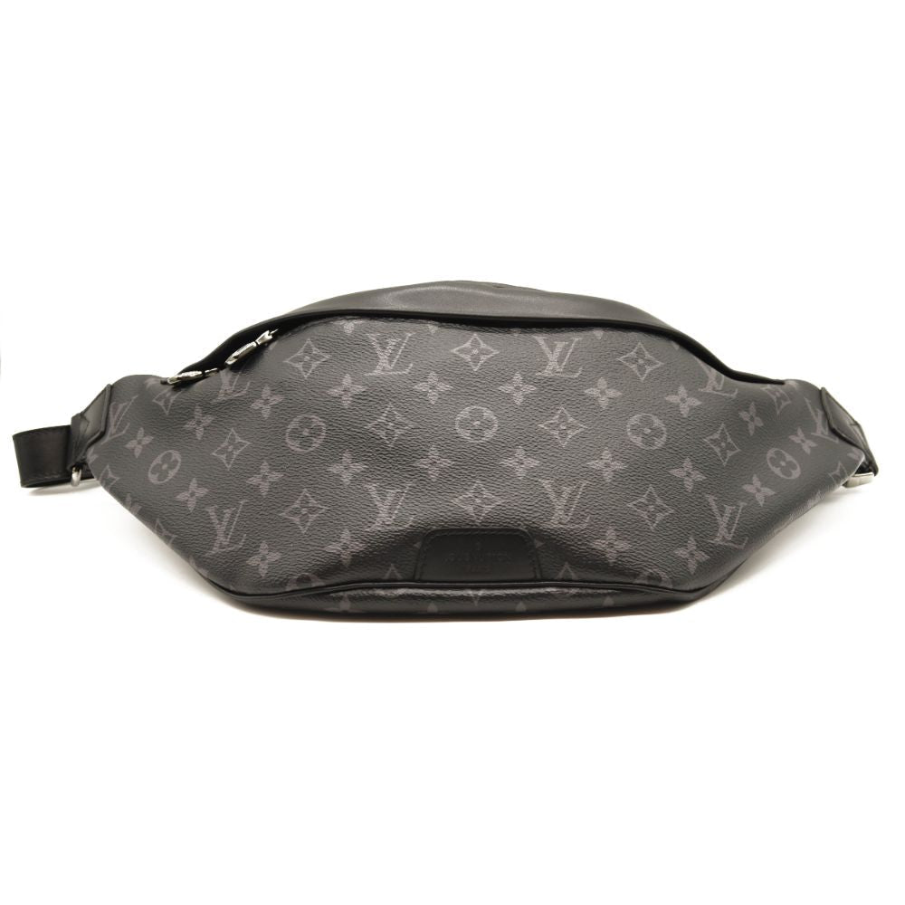 LV LV Men Discovery Bumbag in Monogram Eclipse Canvas-Grey in 2023