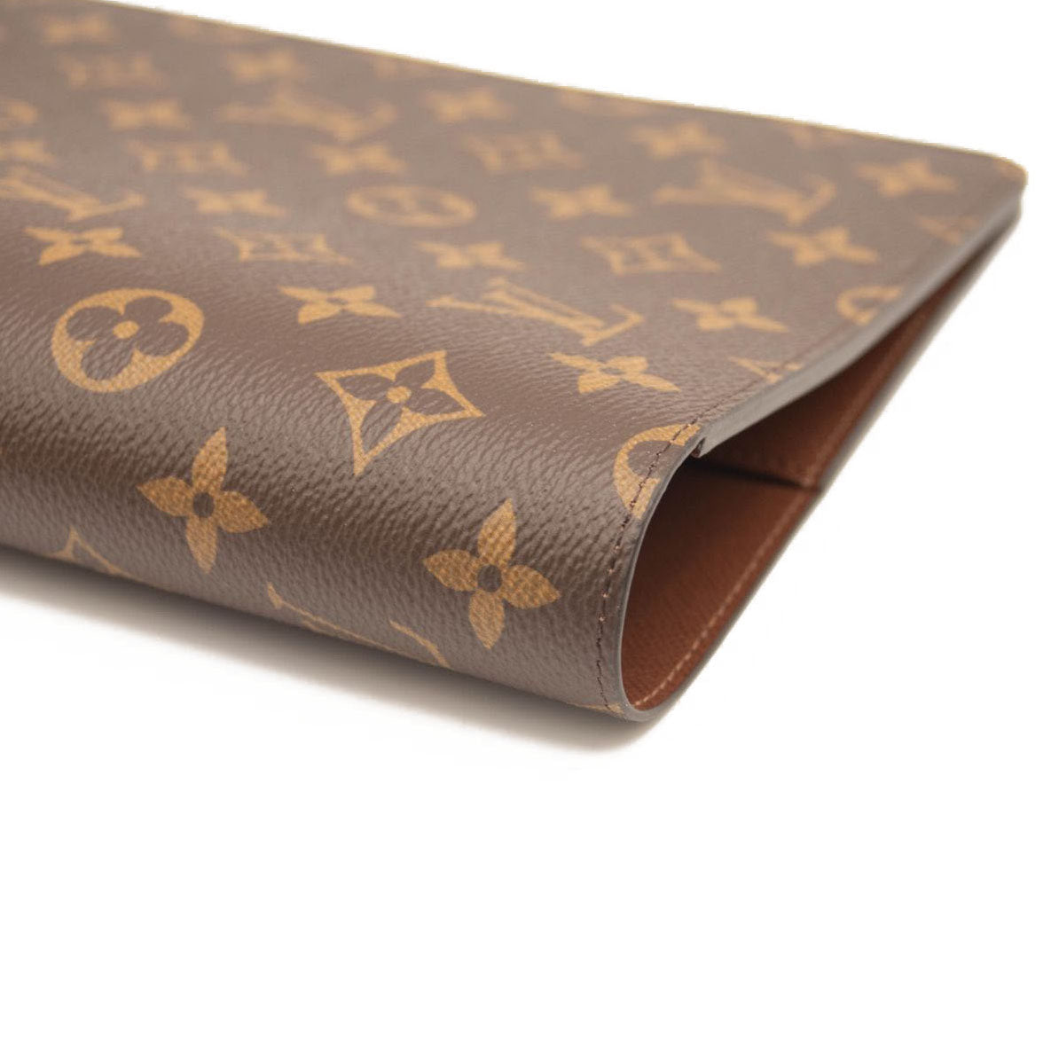 NEW Louis Vuitton Monogram Desk Agenda Cover Brown