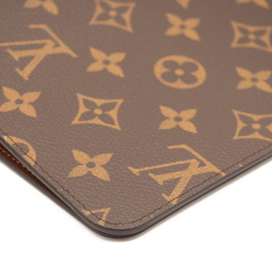 NEW Louis Vuitton Monogram Desk Agenda Cover Brown