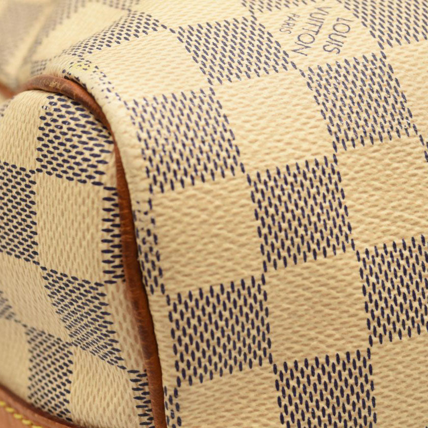 LOUIS VUITTON Damier Azur Speedy Bandouliere 25