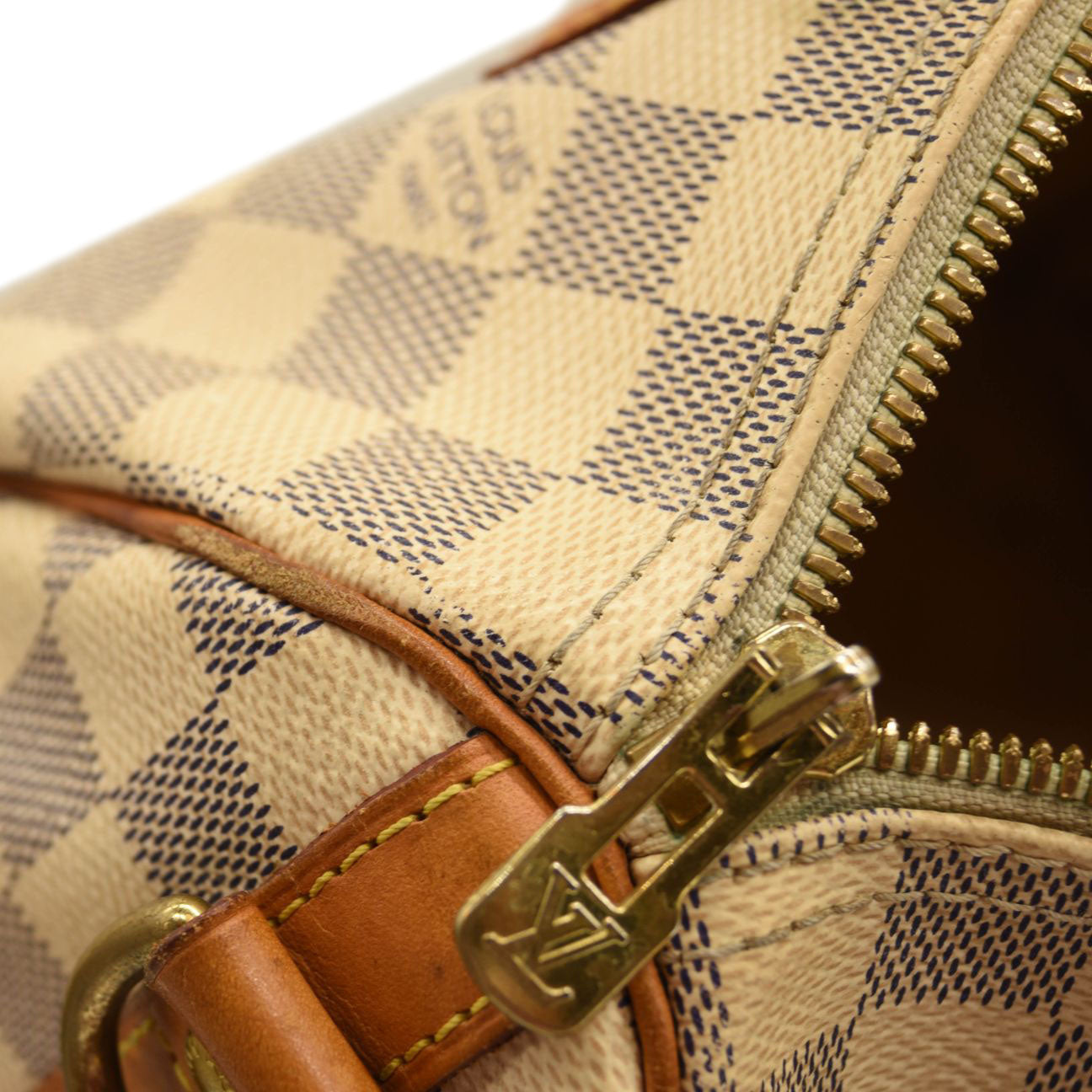 LOUIS VUITTON Damier Azur Speedy Bandouliere 25