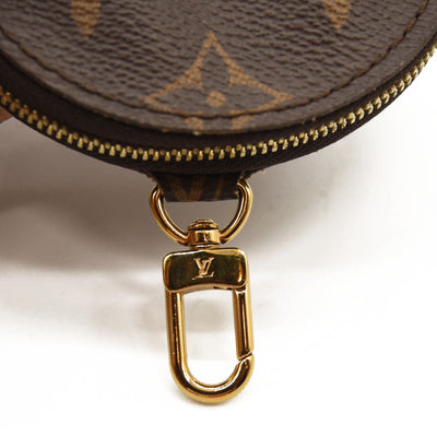 LOUIS VUITTON Monogram Neverfull BB Round Coin Purse