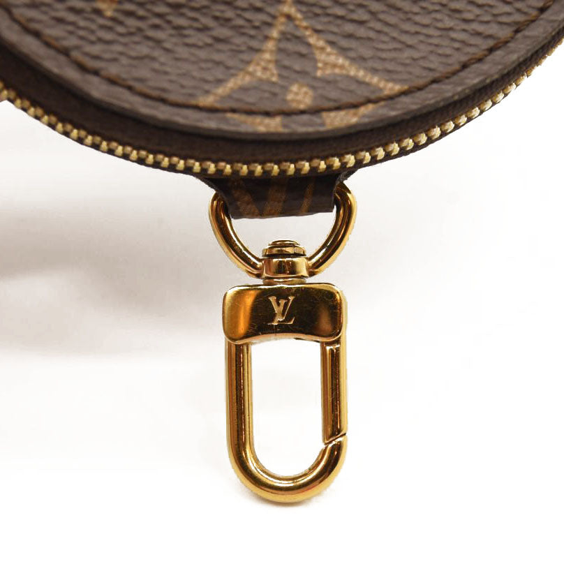 LOUIS VUITTON Monogram Neverfull BB Round Coin Purse