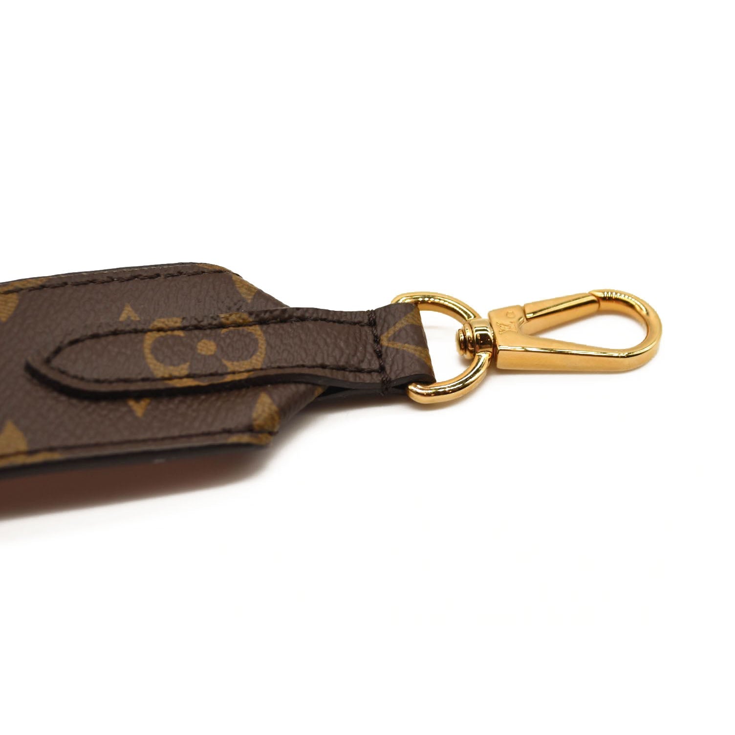 LOUIS VUITTON Monogram Bandouliere Shoulder Strap Rose Poudre