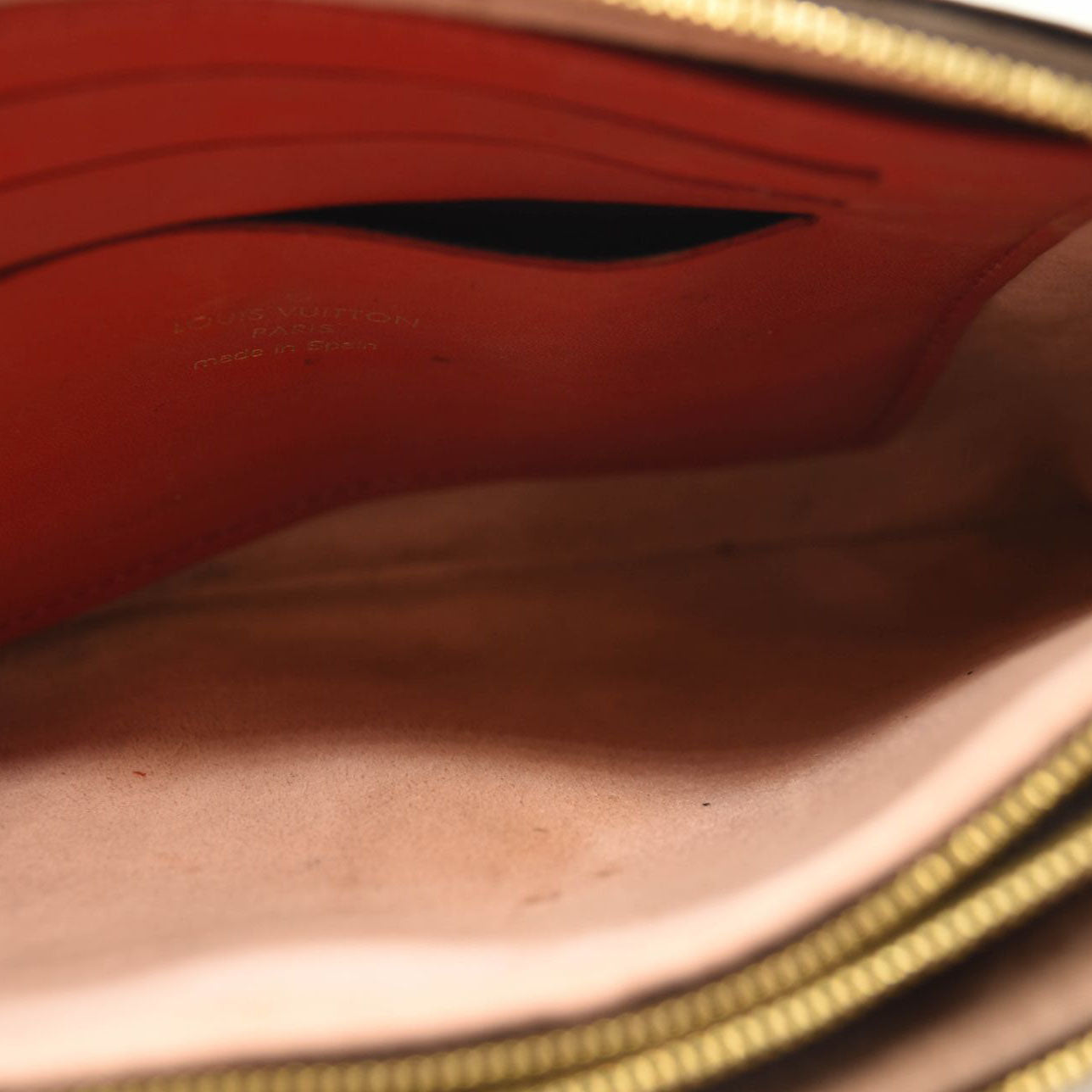 LOUIS VUITTON Monogram Blooming Flowers Double Zip Pochette