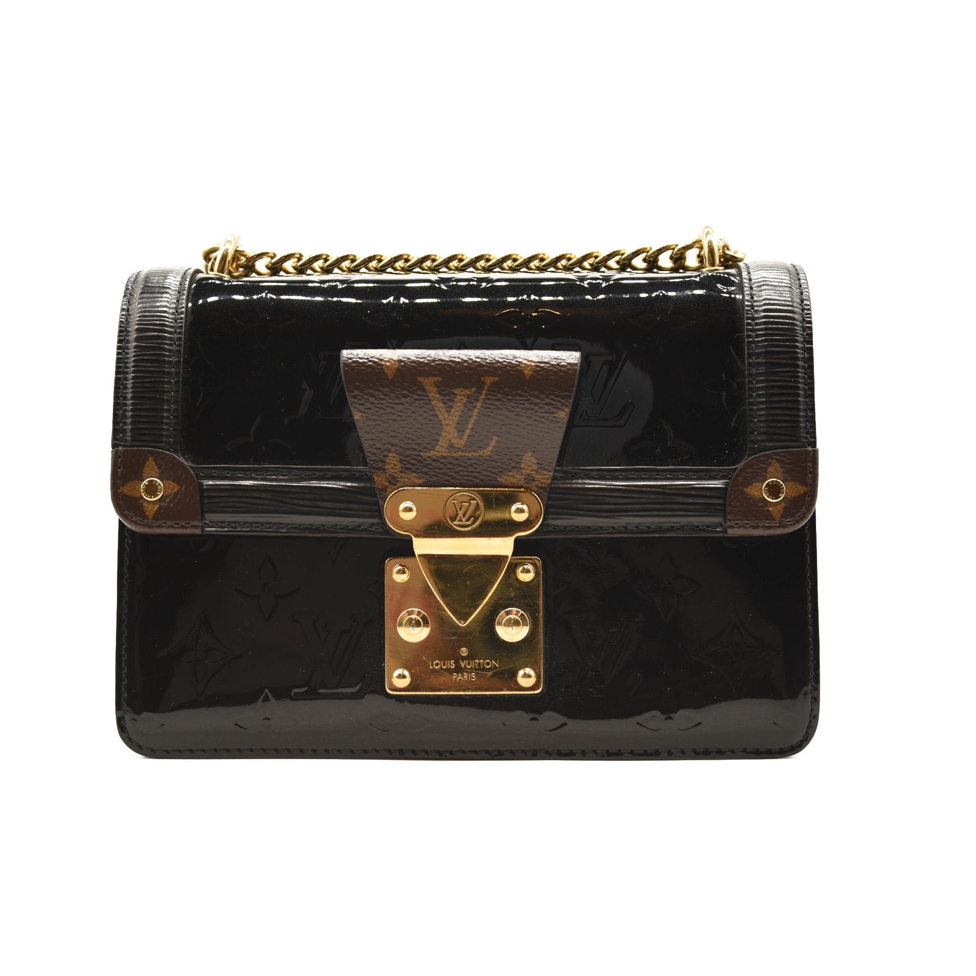 LOUIS VUITTON Vernis Epi Monogram Wynwood Black