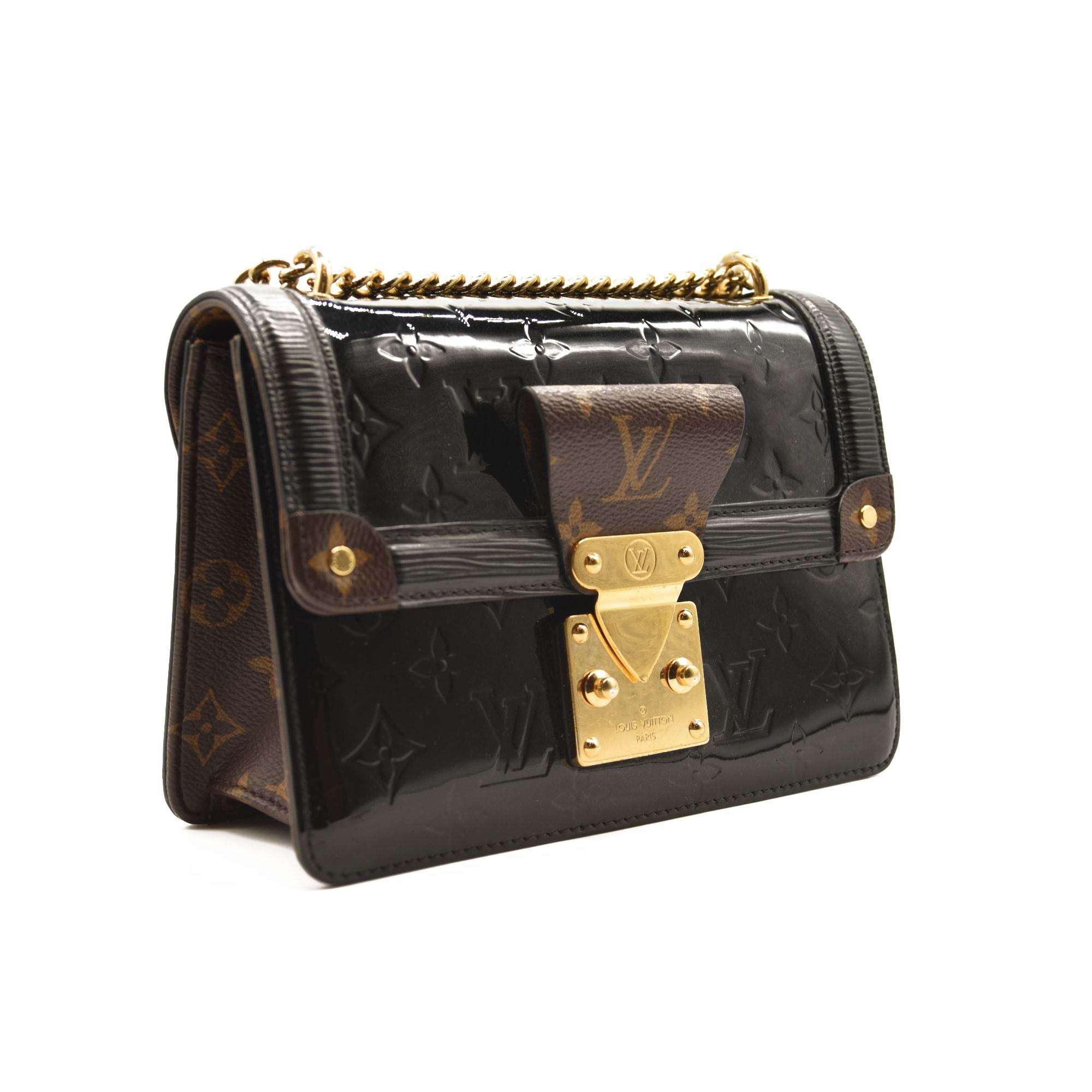 LOUIS VUITTON Vernis Epi Monogram Wynwood Black