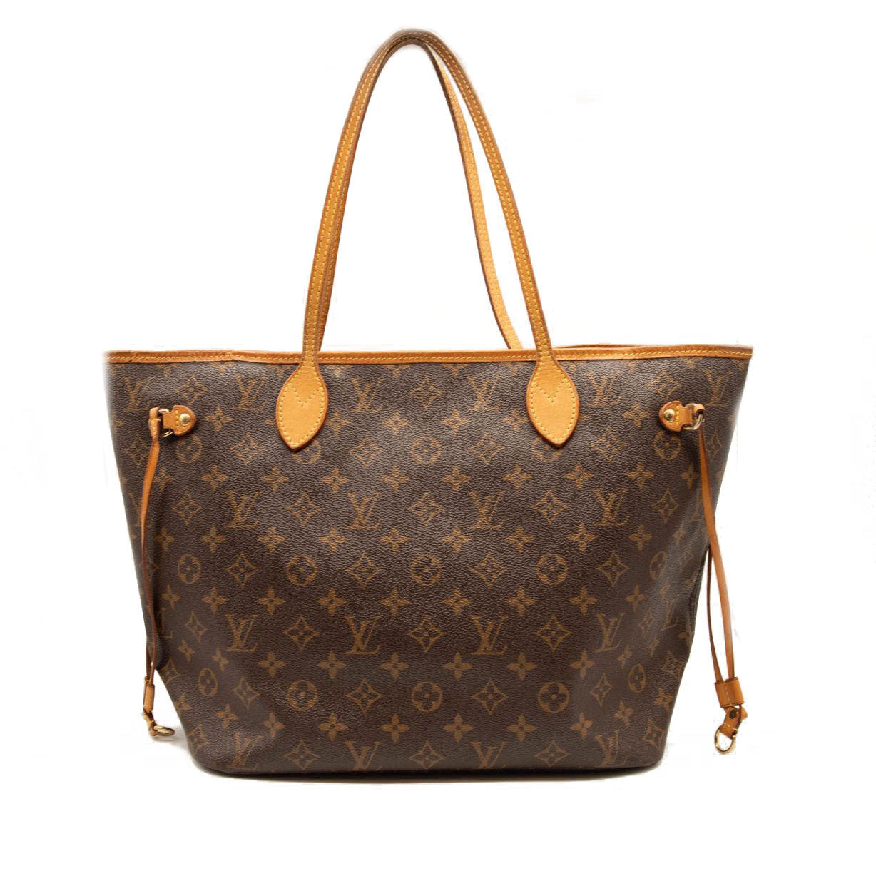 LOUIS VUITTON Monogram Neverfull MM Cherry Cerise