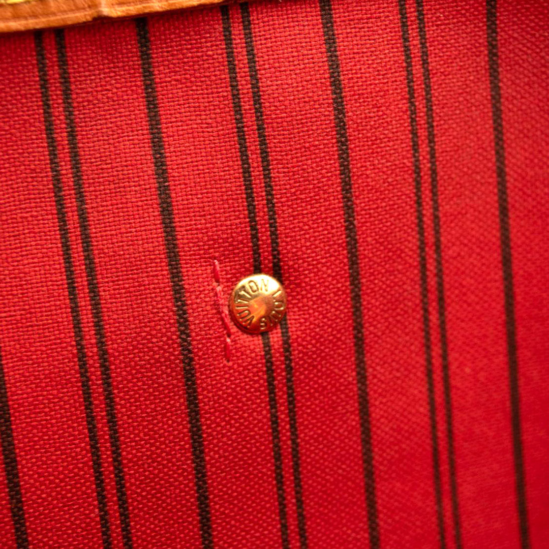 LOUIS VUITTON Monogram Neverfull MM Cherry Cerise