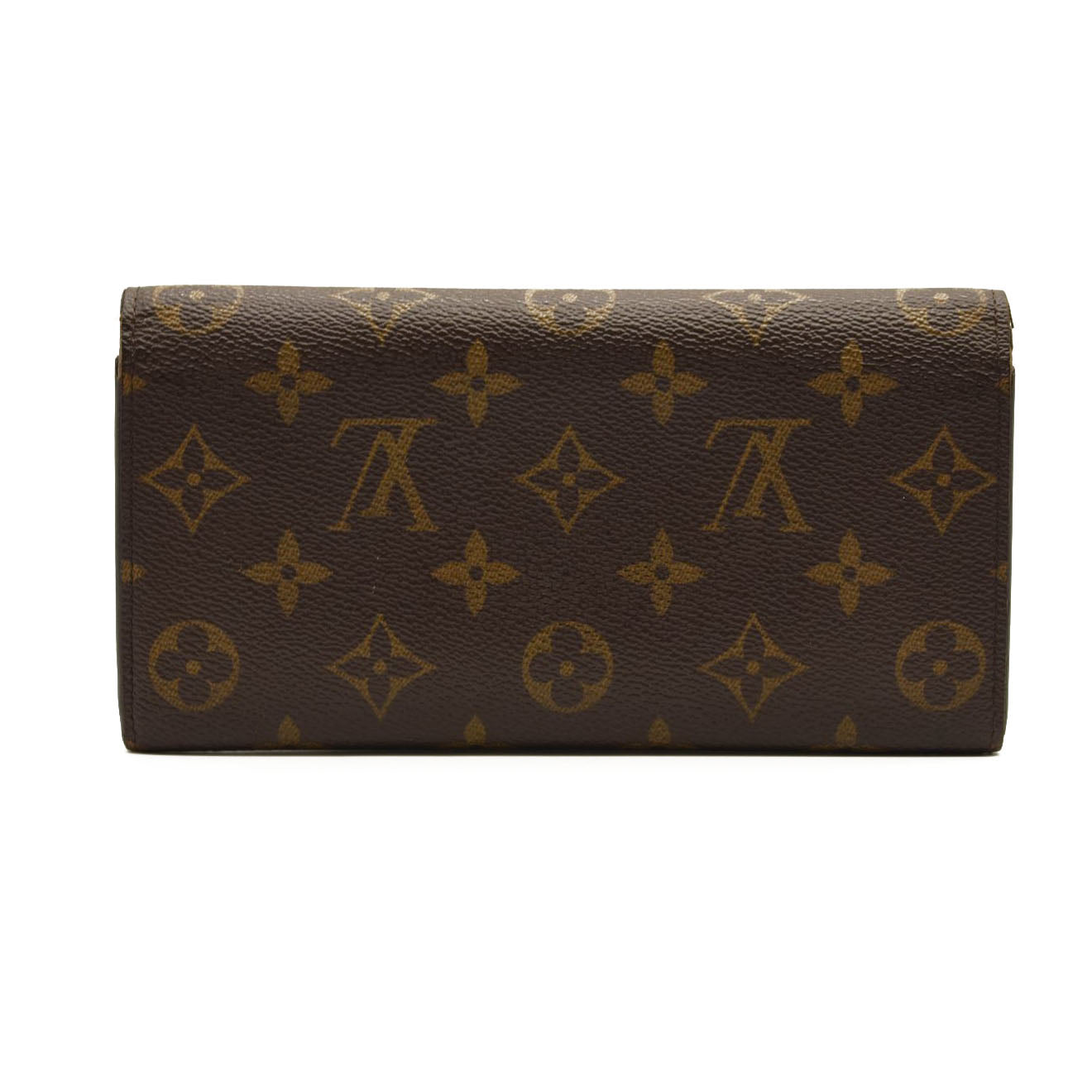 LOUIS VUITTON Monogram Emilie Wallet Rose Ballerine
