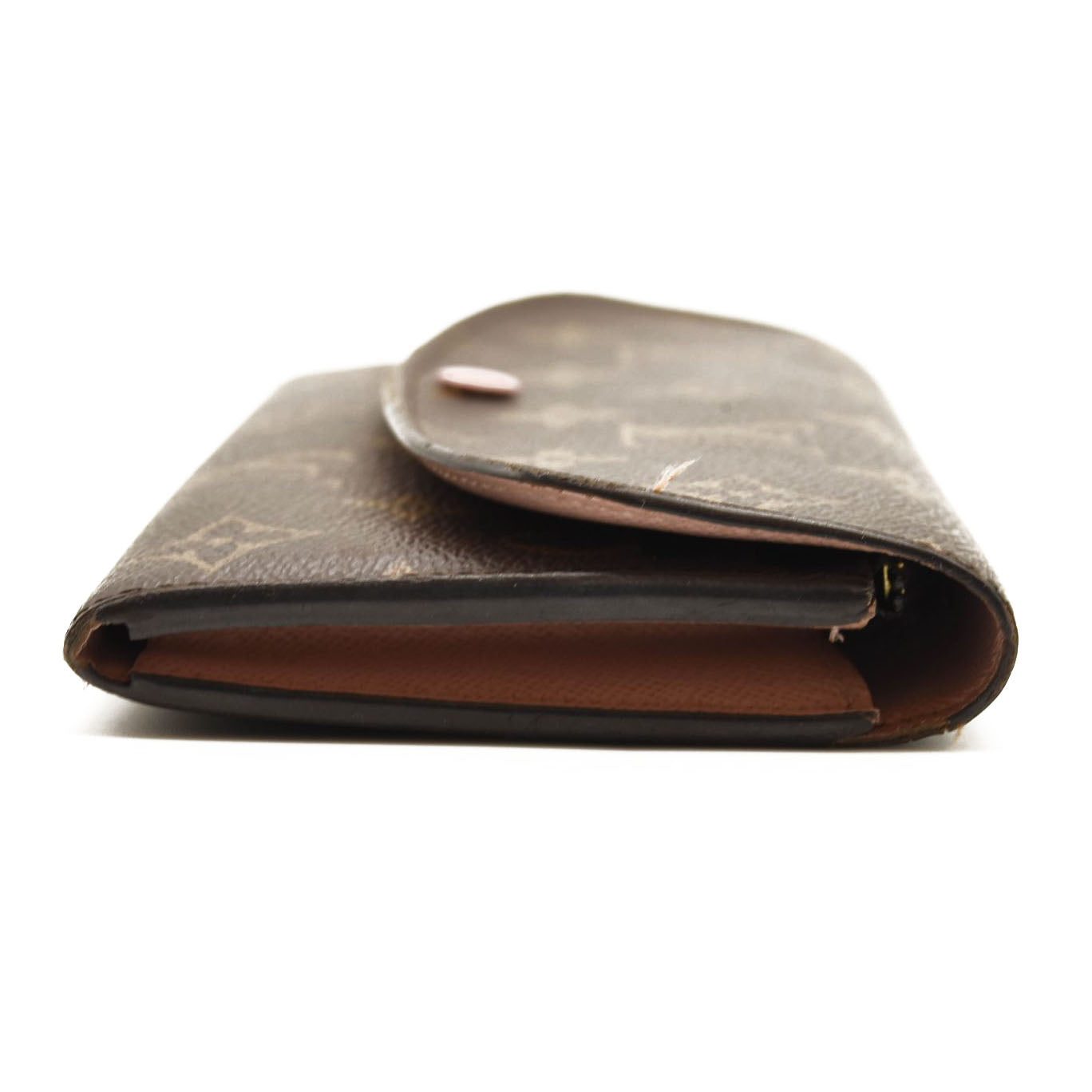 LOUIS VUITTON Monogram Emilie Wallet Rose Ballerine