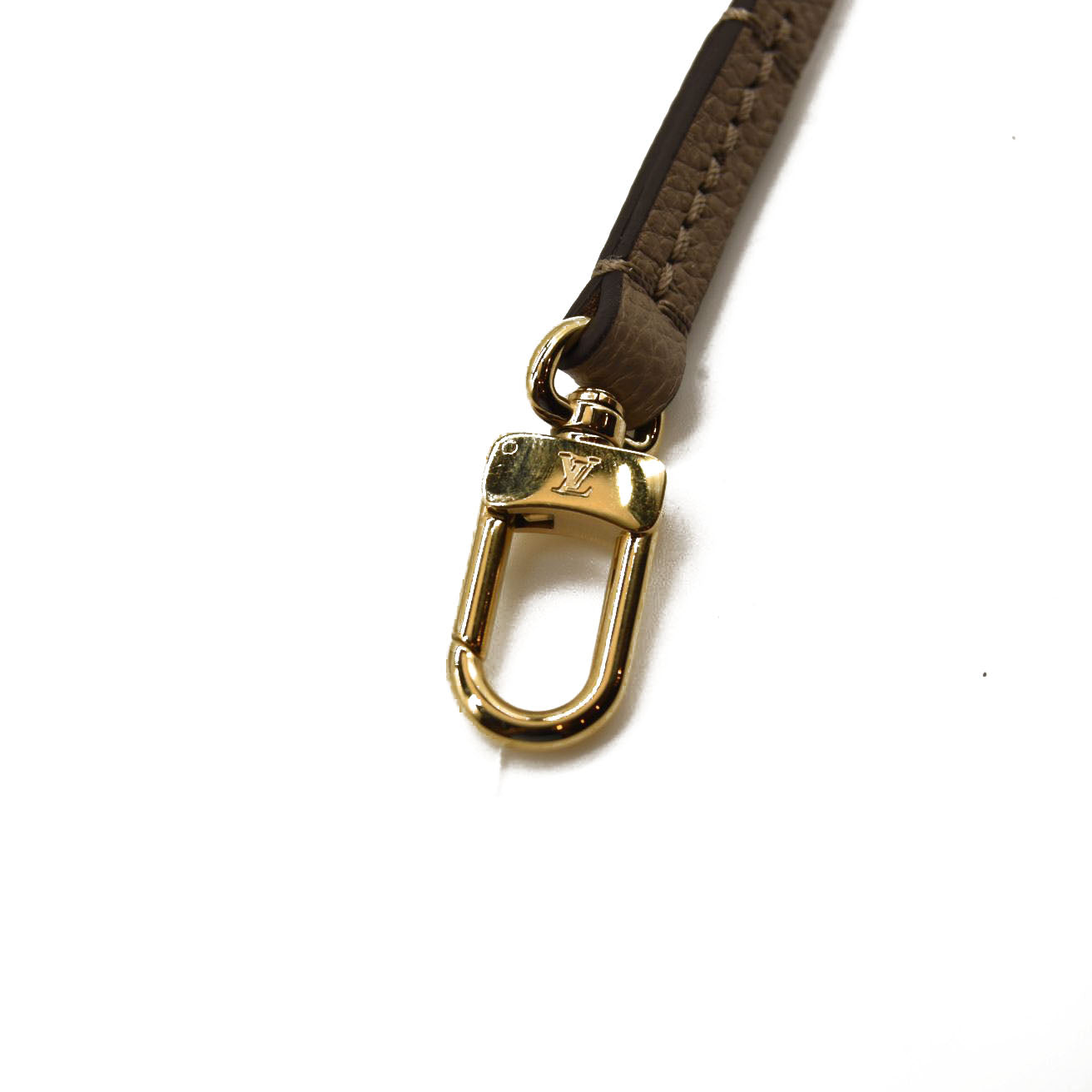 LOUIS VUITTON Empreinte Monogram Giant Neverfull MM Pochette Tourterelle