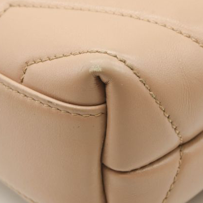 Pre-Owned $1990 Saint Laurent Toy Loulou Strap Bag in Quilted Y Shoulder Bag