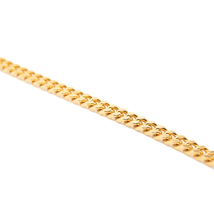 SAINT LAURENT Grain De Poudre Monogram Uptown Chain Wallet Crema Soft