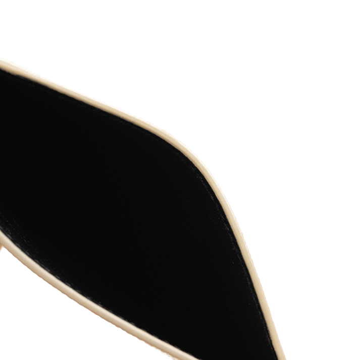 SAINT LAURENT Grain De Poudre Monogram Uptown Chain Wallet Crema Soft