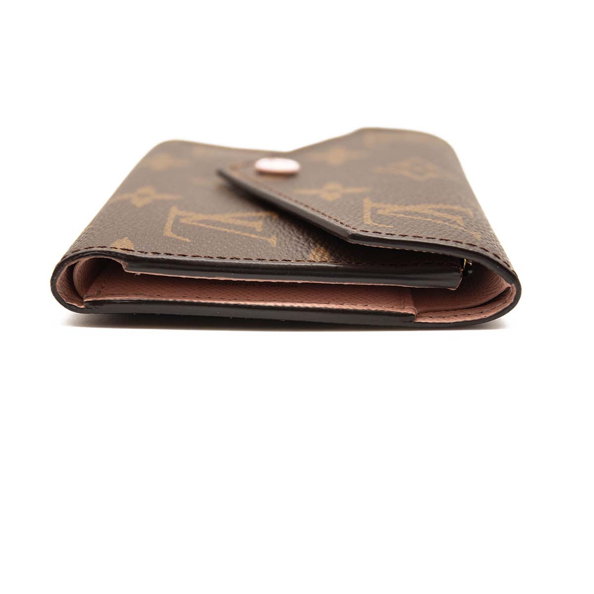 LOUIS VUITTON Monogram Victorine Wallet Rose Ballerine