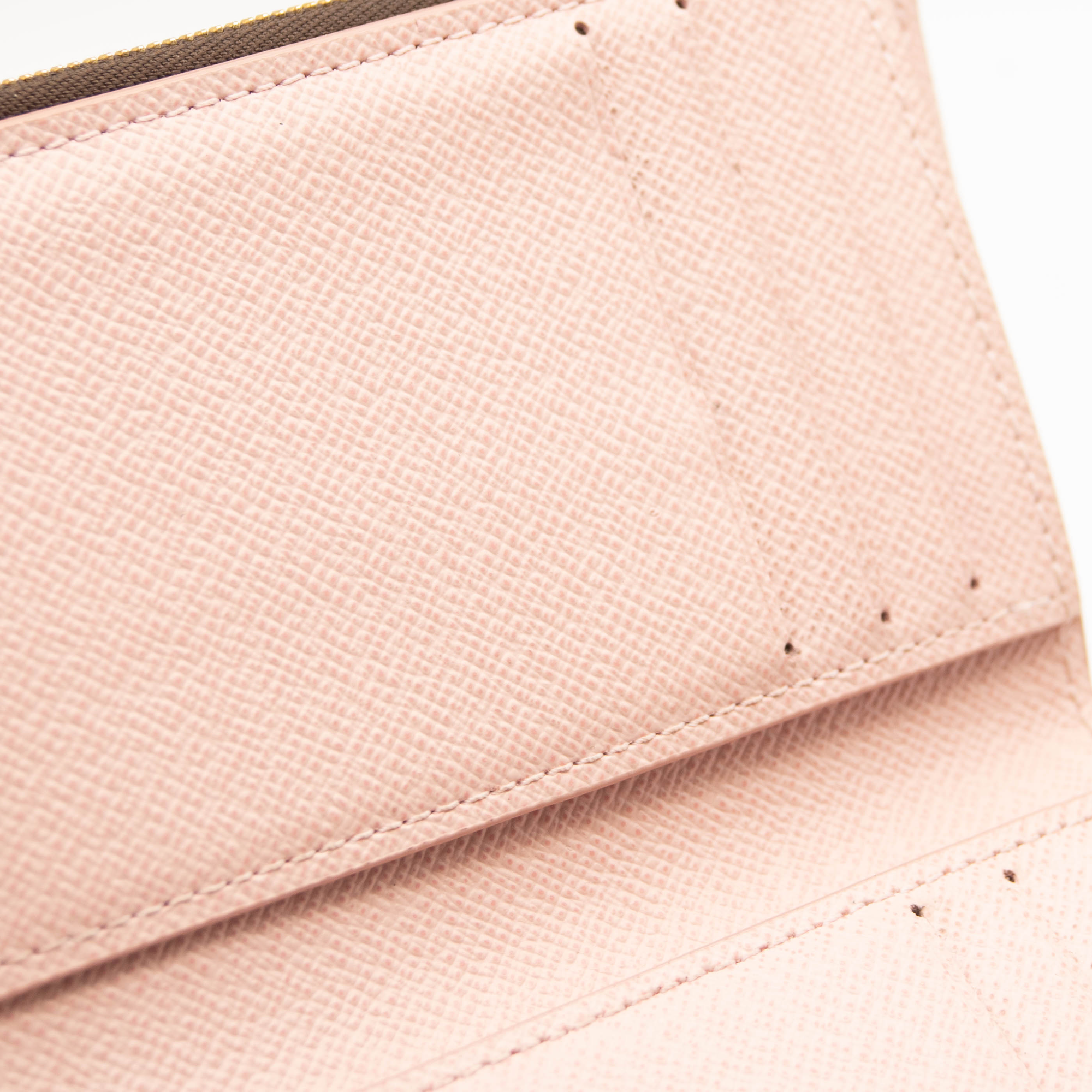 LOUIS VUITTON Monogram Victorine Wallet Rose Ballerine