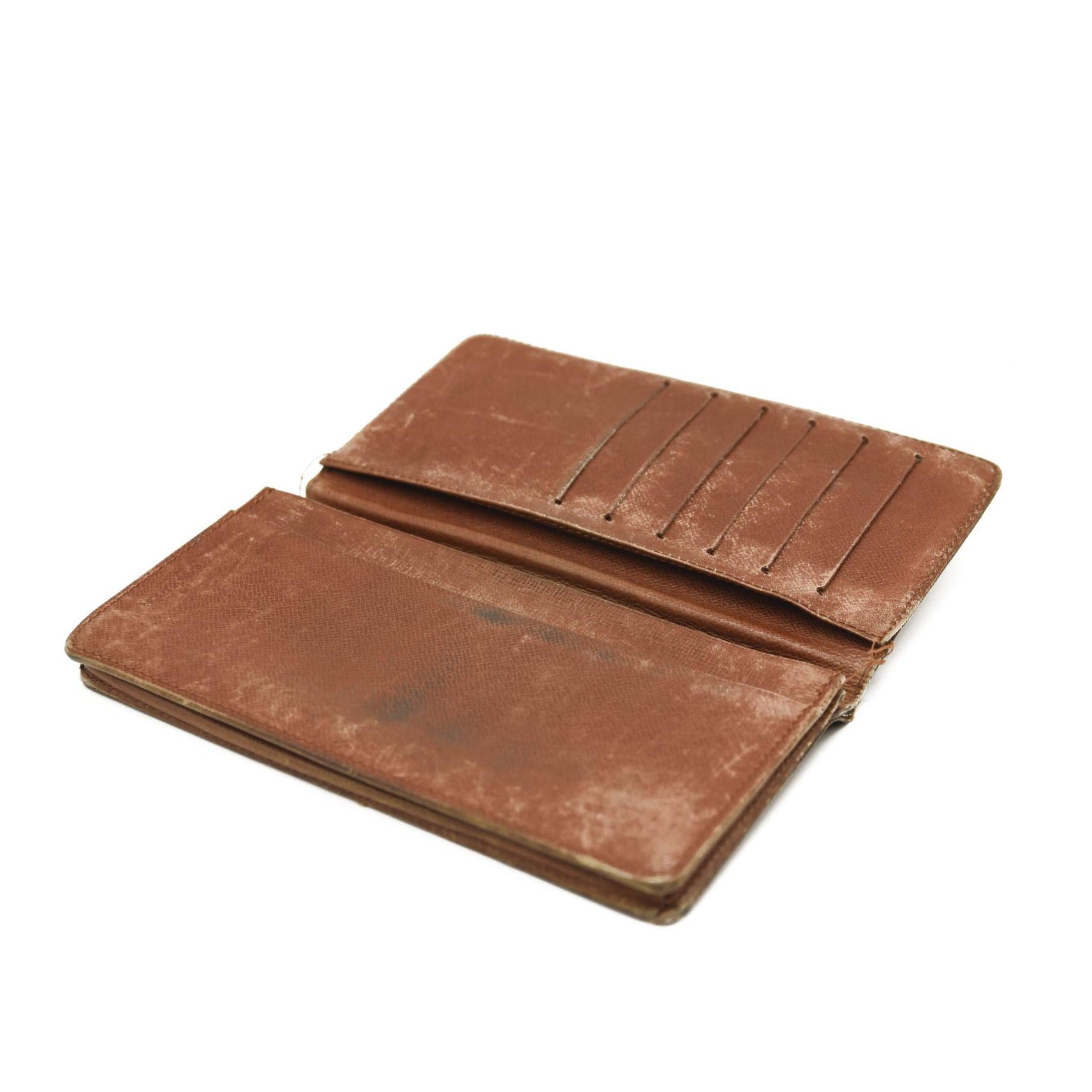 LOUIS VUITTON Monogram Porte-Cartes Credit Yen Checkbook Wallet