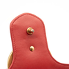 GUCCI Calfskin Matelasse Medium GG Marmont Shoulder Bag Hibiscus Red