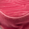 GUCCI Velvet Matelasse GG Marmont Chain Shoulder Bag Light Raspberry Rose