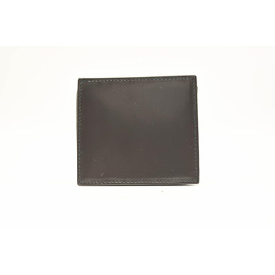 Prada Coin Purse Black Leather Square Pouch