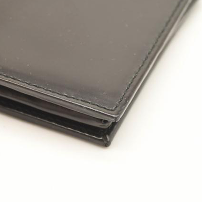 Prada Coin Purse Black Leather Square Pouch