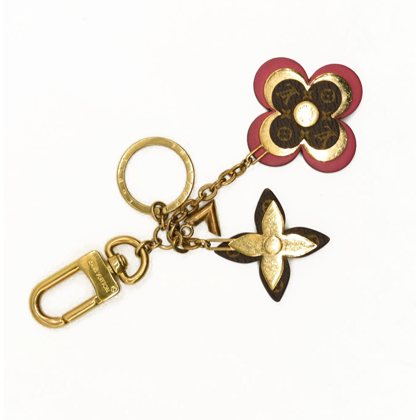 Louis Vuitton Blooming flowers chain bag charm and key holder