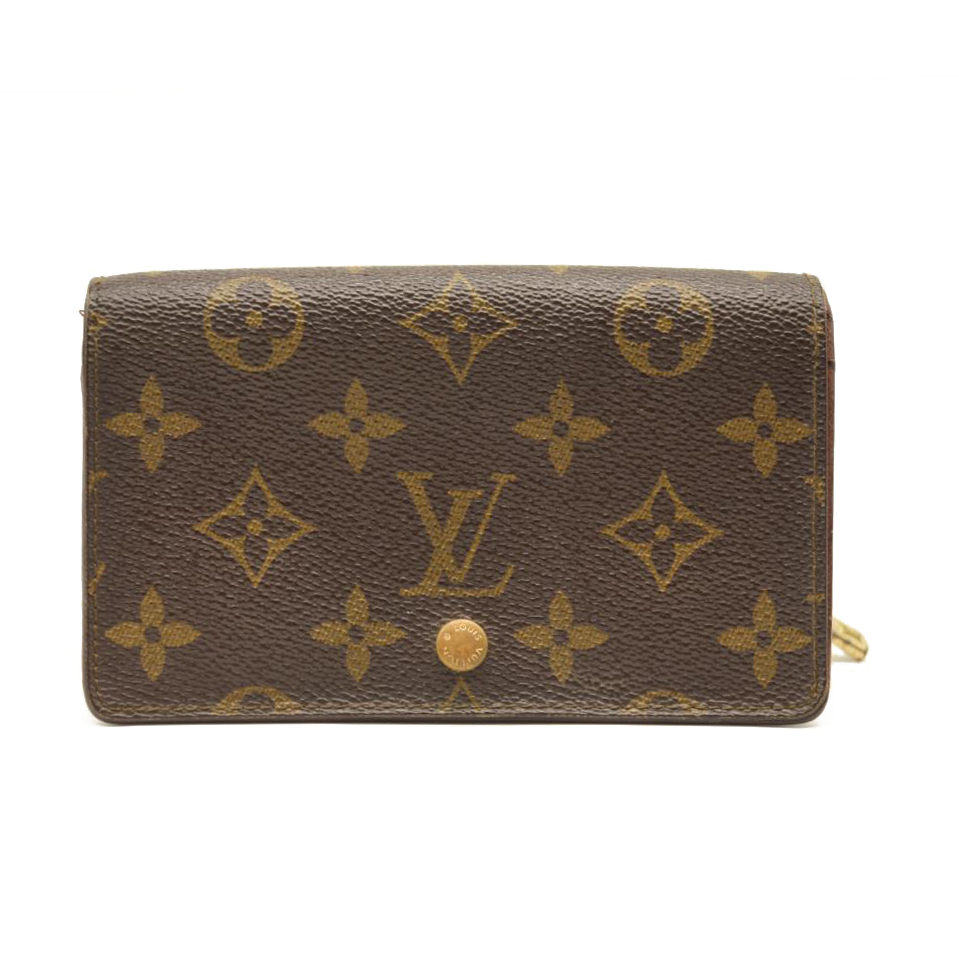 Louis Vuitton Monogram Porte-Monnaie Tresor Wallet