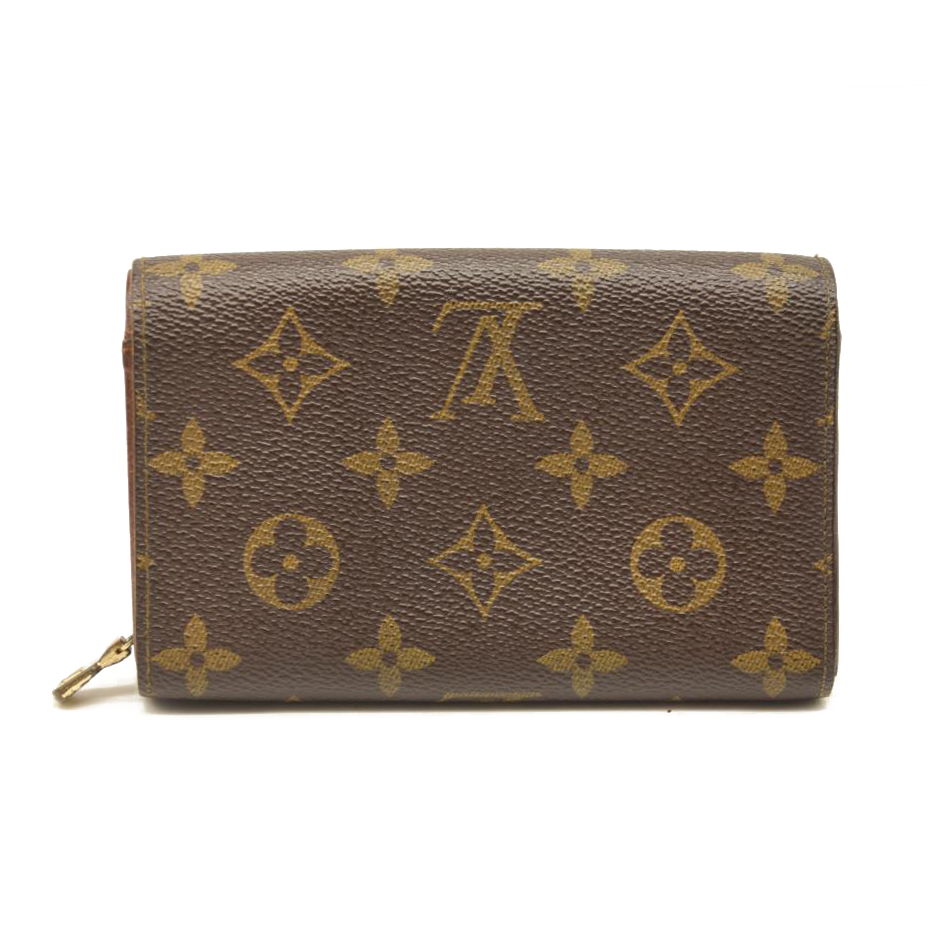 Louis Vuitton Monogram Porte-Monnaie Tresor Wallet