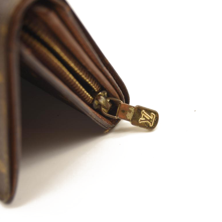 Louis Vuitton Monogram Porte-Monnaie Tresor Wallet