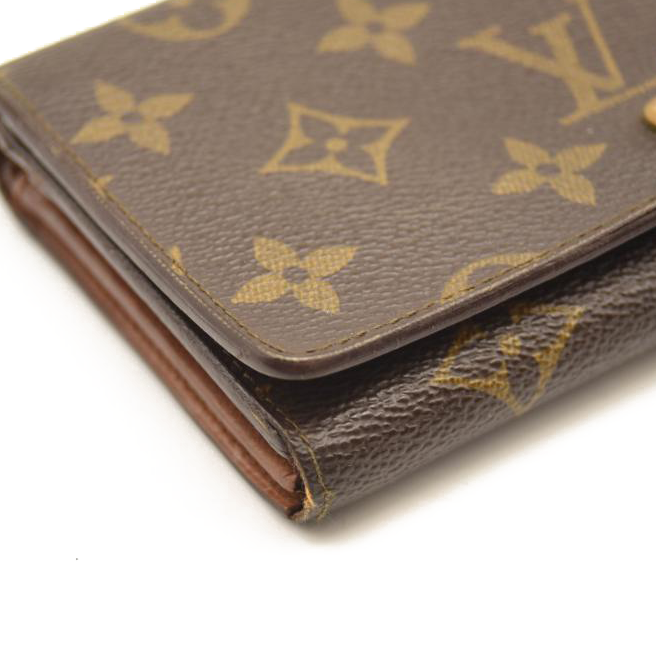 Louis Vuitton Monogram Porte-Monnaie Tresor Wallet