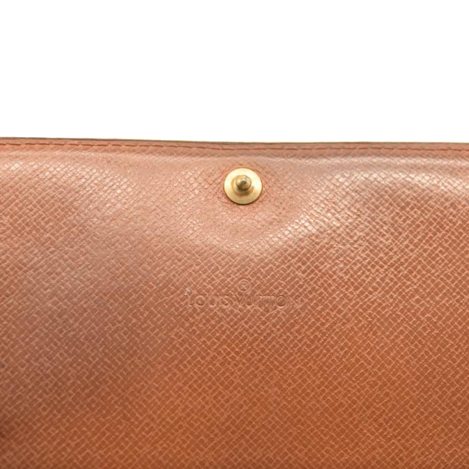 Louis Vuitton Monogram Porte-Monnaie Tresor Wallet
