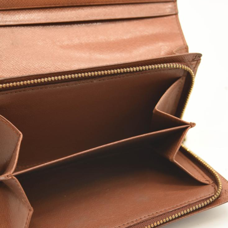 Louis Vuitton Monogram Porte-Monnaie Tresor Wallet