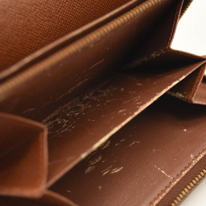 USED Louis Vuitton Monogram Porte-Monnaie Tresor Wallet