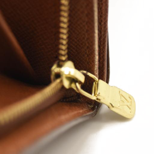 USED Louis Vuitton Monogram Porte-Monnaie Tresor Wallet