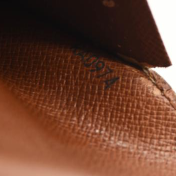 USED Louis Vuitton Monogram Porte-Monnaie Tresor Wallet