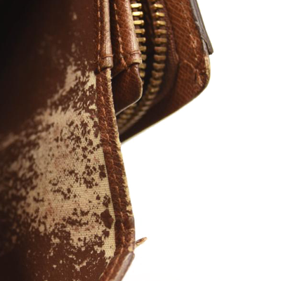 USED Louis Vuitton Monogram Porte-Monnaie Tresor Wallet